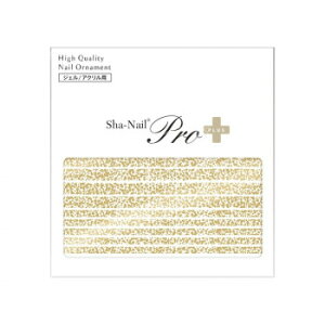 Sha-Nail Pro PLUS ʃlC lCV[ scattered line -matte Gold- RUMI-PSC01