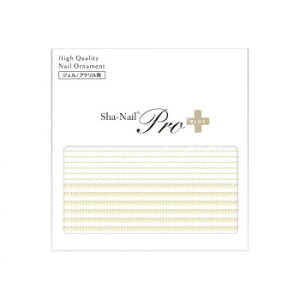 Sha-Nail Pro PLUS ʃlC lCV[ +one line diagonal -Gold- SACHI-OL02