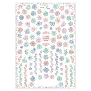 Sha-Nail Pro ʃlC lCV[ Cotton Flower Lace Sorbet CTFL-001