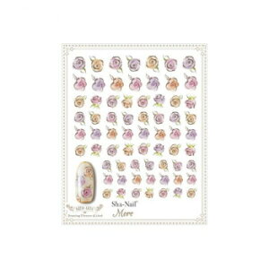 Sha-Nail More ʃlC lCV[ Drawing Flowers (Color) MDF-001
