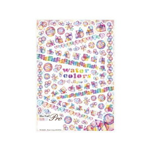Sha-Nail Pro ʃlC lCV[ Water Colors(SHAPES) WCSH-001