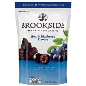 �u���b�N�T�C�h �_�[�N�`���R���[�g �A�T�C�[ �u���[�x���[ 907g Brookside Dark Chocolate Acai Blueberry 907g �t���[�c�`���R �A�T�C�[ �u���[�x���[ �_�[�N�`���R ��e��