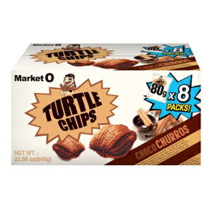�^�[�g���`�b�v�`���R�`�����X 80g × 8�� Turtle Chips Choco Churros 80g x 8 packs �؍� ���َq �X�i�b�N �`���R �`�����X �܂Ƃߔ���