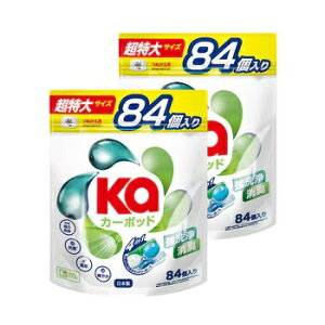 �J�[�|�b�h �ߗ��p������ �W�F���}�W�b�N�{�[�� 84���� x 2�p�b�N Ka POD Ball type Laundry Detergent Gel Magic Ball 84 CT x 2 Pack Set ��e�� �܂Ƃߔ��� �������� ��|�� ���| �Ǝ����N ���Z