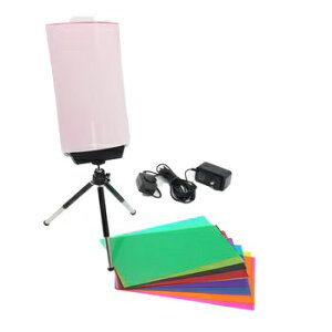 MTO DC12 COB LED �p�l�� �n���f�B�O�r���C�g �W�F�����C�g�t�B���^�[�t�� MTO DC12 COB LED Panel Light Handy Tripod with Gel Light Filter LED �ȃG�l �ߓd ������