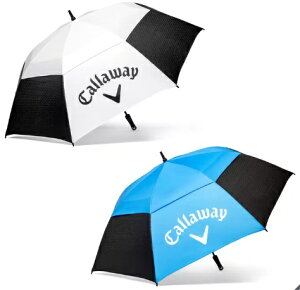 【2本】キャロウェイ 62” ゴルフ傘 2個パック Callaway 軽量 耐風設計 日焼け防止 予防 撥水加工 日差し 強風