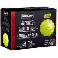 【24個入】KIRKLAND SIGNATURE カークランドシグネチャー 3ピースゴルフボール バージョン3.0 イエロー 2…