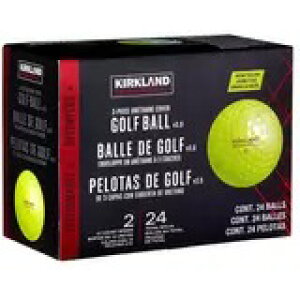 �y24���zKIRKLAND SIGNATURE �J�[�N�����h�V�O�l�`���[ 3�s�[�X�S���t�{�[�� �o�[�W����3.0 �C�G���[ 24���� 3-piece Golf Ball V3.0 Yellow 2 Dozen �S���t�{�[�� �S���t �{�[�� �C�G���[ ���F 3�s�[�X �S
