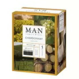【5L】 MAN Family Wines Chardonnay South Africa 白ワイン 5000ml 大容量 7ボトル分 マン シャルドネ パックワイン 南アフリカ
