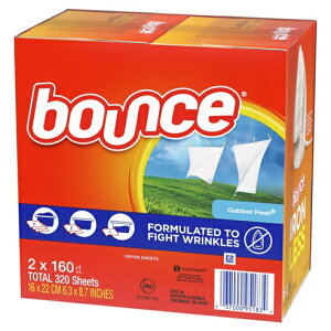y320zoEX hC[V[g @p_ 160×2 _  ÓdCh~ Bounce Dryer Sheets p _ t