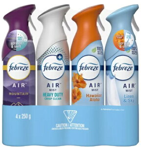 yoGeBpbN Bzt@u[YGA[ ~bNX GA[Xv[ 250g x 4{ Febreze Air L փrO Q