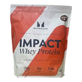 ココア味【1.9kg】マイプロテインホエイプロテインパウダー 1,900g MYPROTEIN WHEY タンパク質 スポーツ栄養