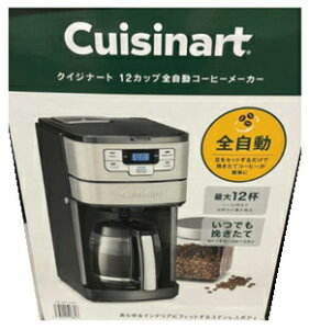 Cuisinart �N�C�W�i�[�g �R�[�q�[���[�J�[ 12�J�b�v �S�����~���t�� DGB-400PCJ �h���b�v�� �I�[�g�R�[�q�[���[�J�[ ���҃R�[�q�[ ���H �e�B�[�^�C��