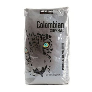 �J�[�N�����h�V�O�l�`���[ �R�����r�A���R�[�q�[ �X�v���[���i���j1.36kg KIRKLAND SIGNATURE COLOMBIAN COFFEE SUPREMO WB 1.36kg ��e�� �R�X�g�R �X�g�b�N �܂Ƃߔ���
