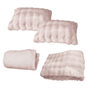 �ӂ�Ƃ� �Q��J�o�[ 4�_�Z�b�g �Z�~�_�u�� �V�[�c�E�z�c�J�o�[�E���J�o�[ x 2 Faux Fur Bedding Set 4P Semi-Double Sheet, Comforter cover, Pillow cover x 2 �܂Ƃߔ��� �M�t�g ��y�Y �X�g�b�N
