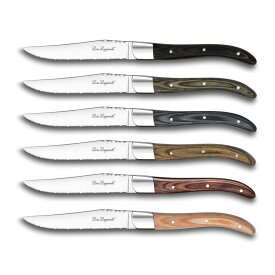 ル ライヨール ステーキナイフ 6本セット 箱入り Lou Laguiole Steak Knife 6 Piece ル・ラギオール ラギヨール プレゼント用 ギフト 肉用ナイフ ステーキナイフ カトラリー Laguiole
