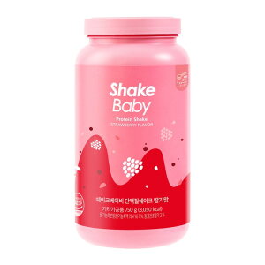�V�F�C�N�x�C�r�[ �v���e�C���V�F�C�N �X�g���x���[ 750g SHAKE BABY Protein Strawberry Flavor 750g
