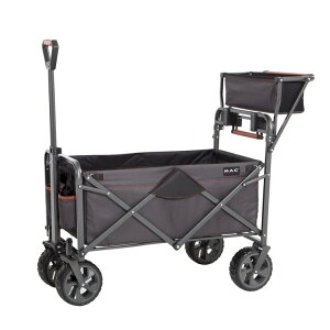 �}�b�N�X�|�[�c �܂��݃��S��XL�@�u���b�N/�O���[ Mac Sports Folding Wagon XL with Brakes Black/Gray