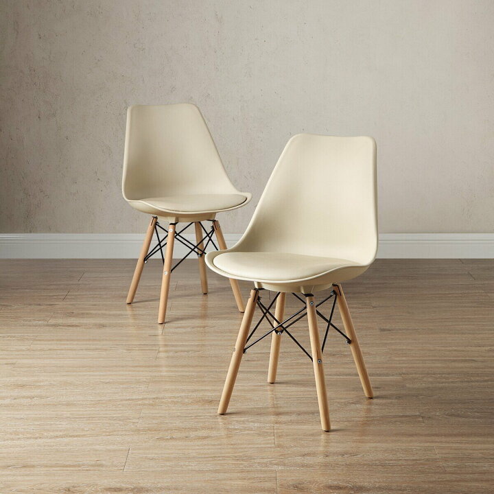 楽天市場】Bayside Furnishings アクセントチェア 2脚セット ベージュ 