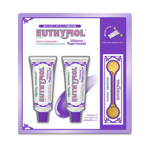 [V[ zCgjO p[v 106g x 2 EUTHYMOL WHITENING PURPLE 106g x 2