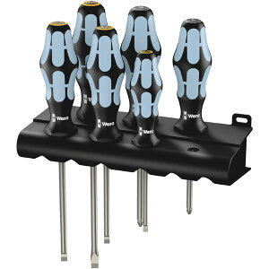 WERA ���F�� 6�{�g �X�e�����X�� �h���C�o�[�Z�b�g �|�W �}�C�i�X���� 032061 �H�� �c�[�� DIY ��ƍH�� ����