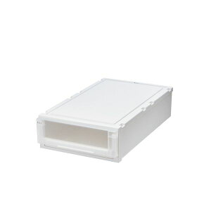 【送料無料】天馬 Fits フィッツケース アドバンス 74-44S 幅44×奥行74×18cm ホワイトクリア