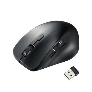 �T�����T�v���C �É����C�����X�}�E�X �T�C�h�z�C�[���t�� 5�{�^�� �u���b�N MA-WBS524BK