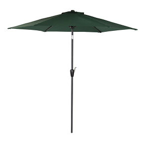 【送料無料】パラソル 日よけ 幅265×奥行265×高さ245mm グリーン スチール ポリエステル LANDI ランディ ガーデン テラス ウッドデッキ