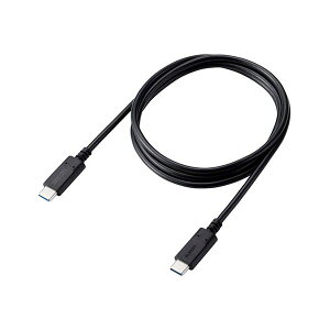 �y���������z�G���R�� USB2.0�P�[�u�� USB Type-C TM - USB Type-C/240W 1m �u���b�N MPA-CCPE10BK