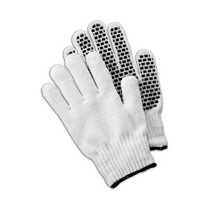 (まとめ) ミタニコーポレーション すべり止め付軍手 スクエアエイト 202558 1パック(12双) 【×2セット】