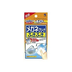 (まとめ)小林製薬 メガネクリーナふきふき 40包【×20セット】