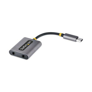 yzStarTech.com USBI[fBIϊA_v^[ ubN Xy[XO[ USBC-AUDIO-SPLITTER1