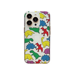 Dparks �\�t�g�N���A�P�[�X for iPhone 14 Pro �J���t���U�E���X �w�ʃJ�o�[�^ DS24154i14P