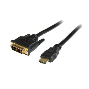 StarTech.com HDMI-DVI-DϊP[u HDMIi19sj-DVI-Di19sj IX^IX 3m ubNHDDVIMM3M 1{