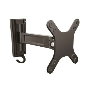 StarTech.com �e���r�Ǌ|������ �㉺���E�p�x���ߕt���Ǌ|�����j�^�[�}�E���g 13-34�^ VESA�K�i�Ή� �u���b�NARMWALLS 1��