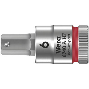 WERA ���F�� �����p1/4DR Hex-Plus �ێ��@�\�t�� �r�b�g�\�P�b�g ��[�T�C�Y6mm �S��28mm 003337 �H�� �c�[�� DIY ��ƍH��