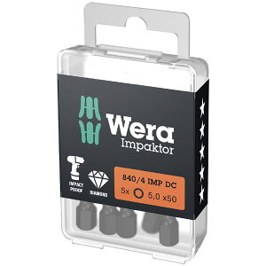 WERA F 10{ 6.35mm _ChR[eBO CpNghCo[p ZphCo[rbg nTCYHEX5 S50mm 057645