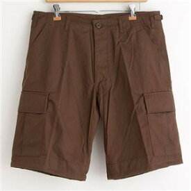 アメリカ軍 BDU カーゴショートパンツ/迷彩服パンツ【XLサイズ】 ブラウン【レプリカ】