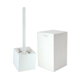 【送料無料】マーナトイレブラシ+トイレポットセット 1セット