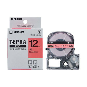 (�܂Ƃ�) KING JIM(�L���O�W��) �e�v��PRO�e�[�v 12mm �� KJ-SC12R �y×3�Z�b�g�z