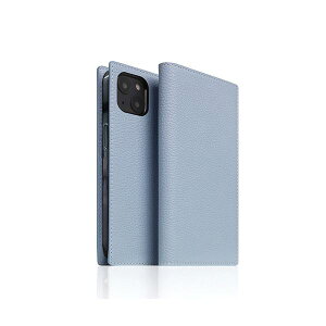 SLG Design Full Grain Leather Case for iPhone 14 �p�E�_�[�u���[ �蒠�^ SD24309i14PB