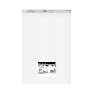 【送料無料】【まとめ】 OPP袋シールあり A4 0.025mm厚 100枚入 【×3セット】