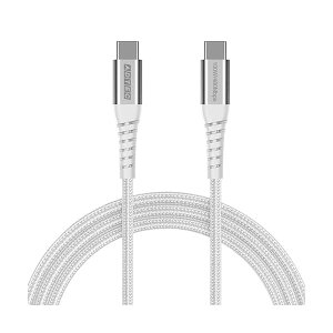 �A�h�e�b�NType-C to C �P�[�u�� �iPD100W�^480Mbps�j 2.0m �z���C�g APC-V2010CC-U2-WH1�{