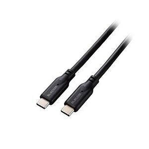 �G���R�� USB 10Gbps�P�[�u���iUSB Type-C - USB Type-C�^100W�Ή��j 1m �u���b�N MPA-CC1G10BK