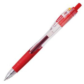 (まとめ) ゼブラ 油性ボールペン スラリ 1.0mm 赤 BNB11-R 1本 【×60セット】