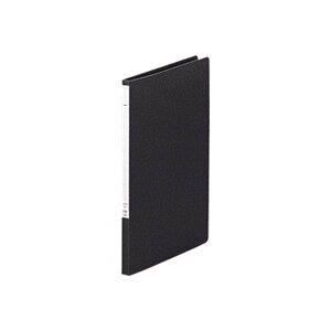 (まとめ) リヒトラブ パンチレスファイルZ式 A4判タテ型・PP表紙(背幅15mm) F-347-11 黒 1冊入 【×5セット】