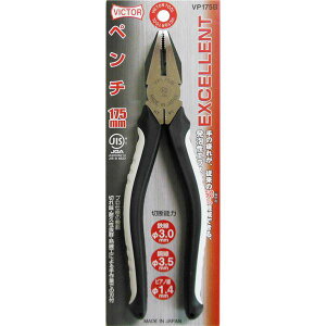 (�Ɩ��p10�Z�b�g) �r�N�^�[ EX�y���`�i�v�������j VP175B 175mm �z���C�g���u���b�N ���{��