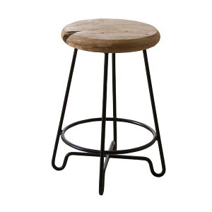 スツール オットマン 約幅36cm TTF-903B 木製 アイアン リビング ダイニング インテリア家具 プレゼント 店舗 備品 什器