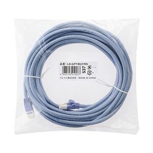 �G���R�� EU RoHS�w�ߏ����c���܂�h�~LAN�P�[�u��(Cat6)/7.0m/�ȈՃp�b�P�[�W�d�l/�u���[ LD-GPT/BU7/RS