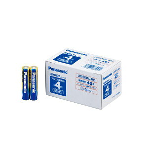 �i�܂Ƃ߁j �p�i�\�j�b�N EVOLTA�A���J�����d�r LR03EJN/40S(40�{��) �y×2�Z�b�g�z